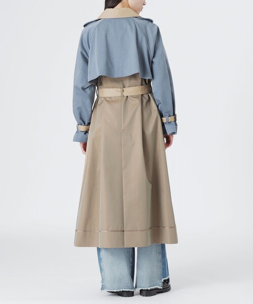 LOVELESS（ラブレス） トレンチコート コート ブロッキングトレンチ