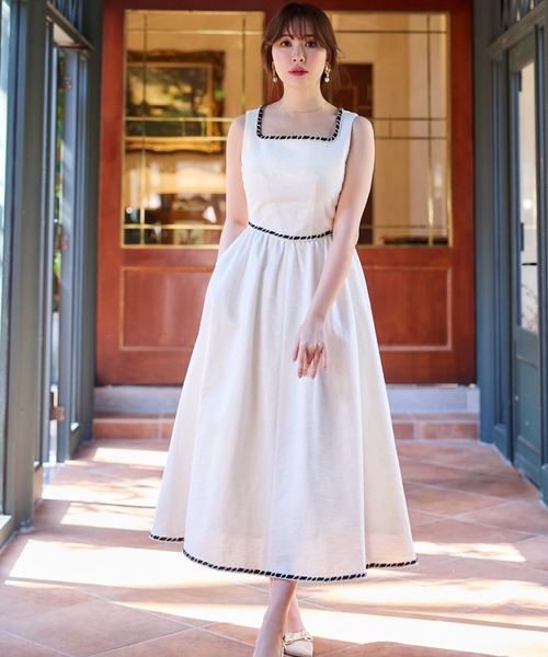 Her lip to ノースリーブワンピース S ホワイト レディース : ZOZOTOWN