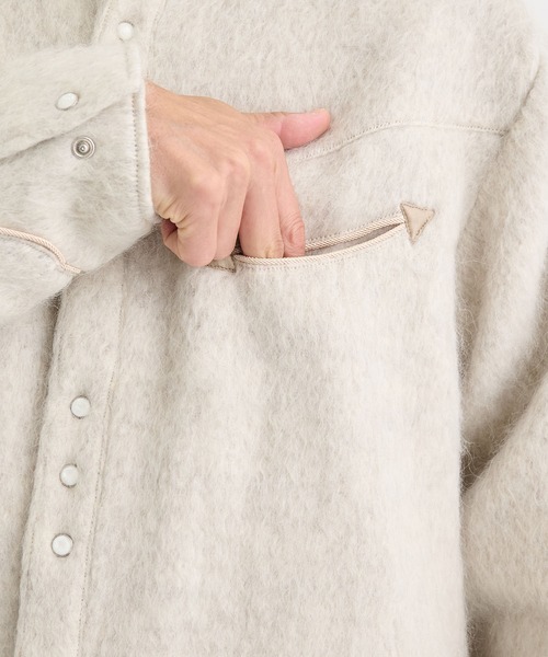 ブルゾン アウター 「TANAKA/タナカ」別注WESTERN SHIRT JACKET メンズの画像