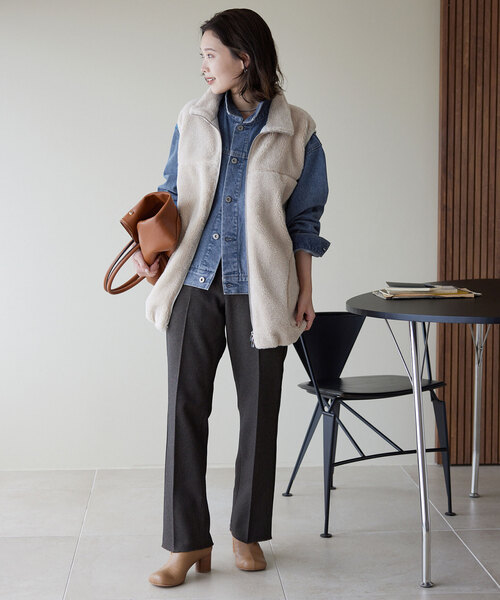 SLOBE IENA（スローブイエナ） デニムジャケット FREE ブルー