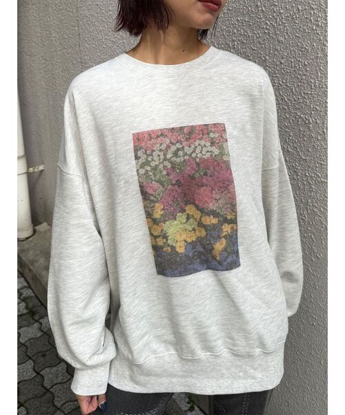 MURUA（ムルーア） トレーナー スウェット 「WEB限定」フラワー