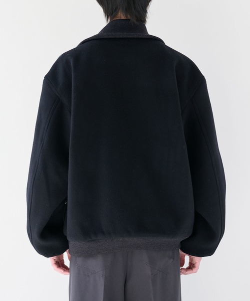 is-ness（イズネス） ブルゾン アウター 「is-ness/イズネス」WOOL ZIP