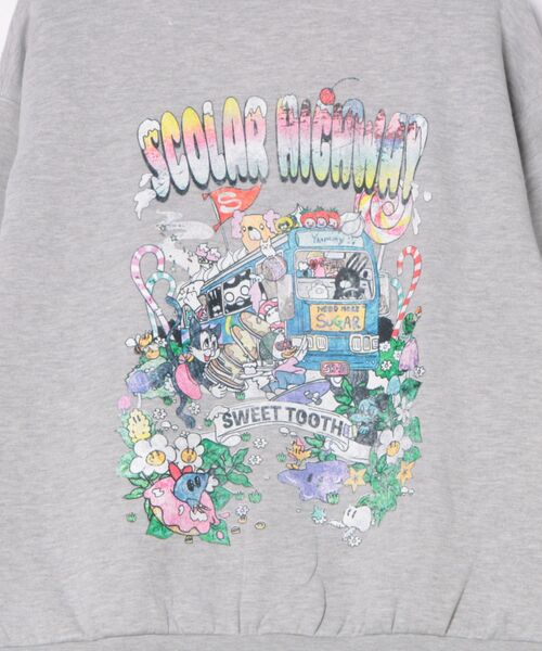 ScoLar（スカラー） パーカー スカラーハイウェイ ヴィンテージ風