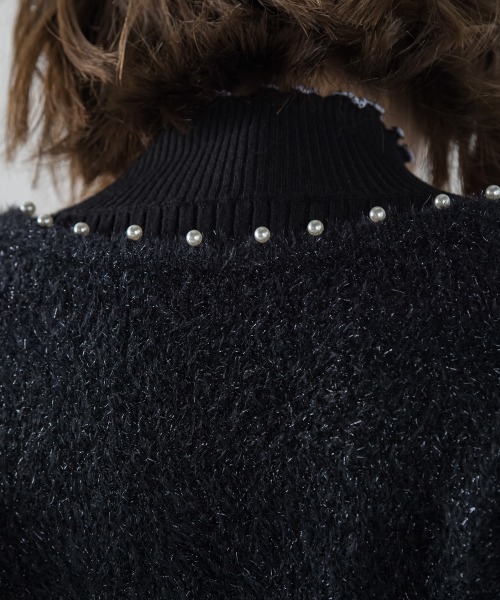 「ketty」 ニットカーディガン M ブラック レディース_画像5