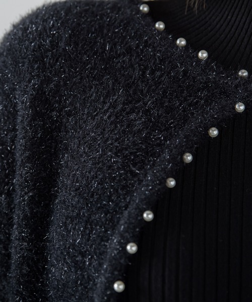 「ketty」 ニットカーディガン M ブラック レディース_画像8