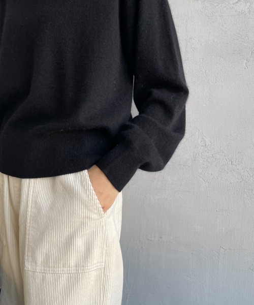 美品　mizuiro ind ミズイロインド　ニット　キャミ　トップス　毛　人気 mizuiro ind キャミソールベスト | mizuiro ind (Women