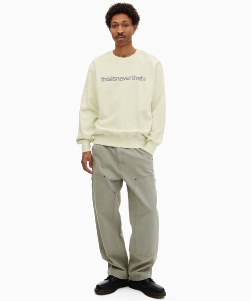 「thisisneverthat」 スウェットカットソー X-LARGE ヘザーグレー メンズ_画像5