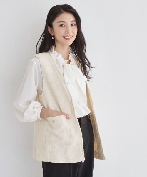 THE SHOP TK ベスト ジレ 「フォーマルにもカジュアルにも