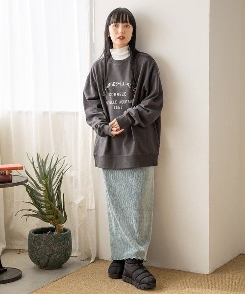 「LOWRYS FARM」 ショートブーツ MEDIUM アイボリー レディース_画像6