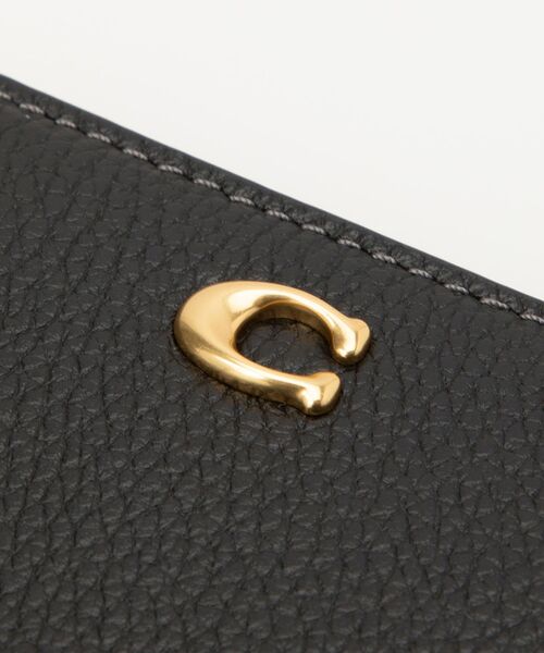 正規品❗️COACHブラックレザー 二つ折り財布 ❣️美品。ゴールドロゴ COACH（コーチ） 財布 ONE ブラック系その他 レディース : ZOZOTOWN