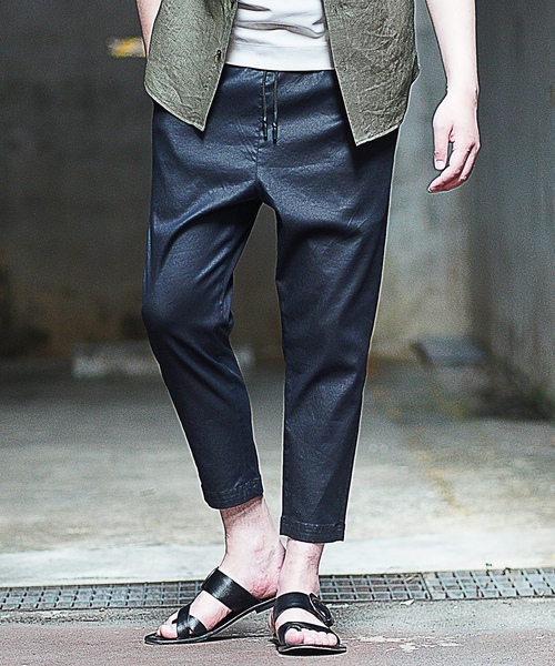 「RATTLE TRAP」 イージーパンツ S ネイビー メンズ_画像7