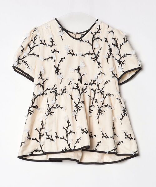 SEVEN TEN 半袖ブラウス M ホワイト レディース : ZOZOTOWN Yahoo!店