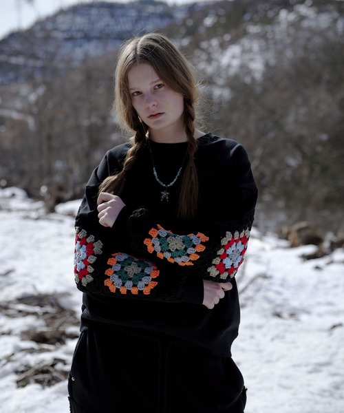 DISCOVERED（ディスカバード） トレーナー スウェット 別注 CROCHET