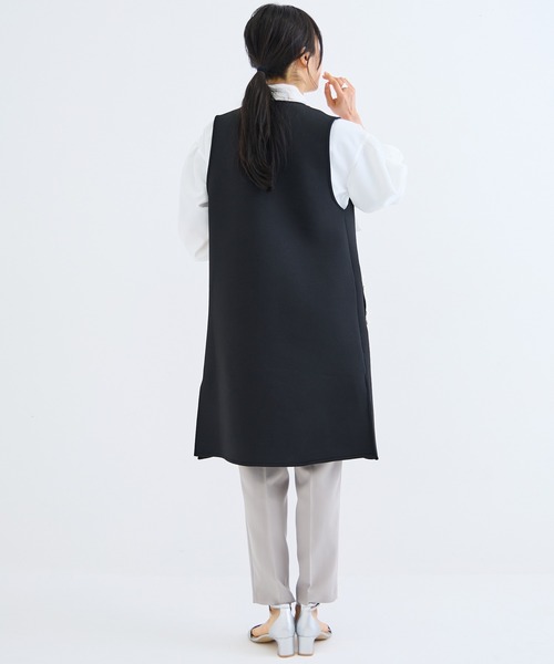 「INCEDE」 ベスト L ベージュ レディース_画像9