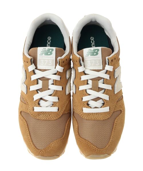「EU，US NEW BALANCE」 ローカットスニーカー 24.5cm グリーン レディース_画像2