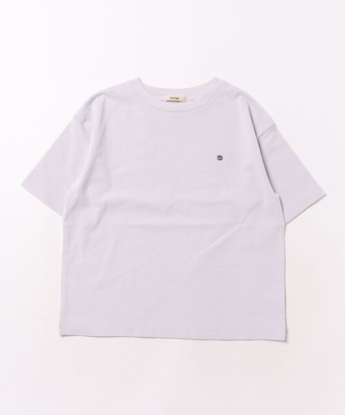 FITH（フィス） tシャツ Smooth Cotton Jersey Back Logo Tee キッズ