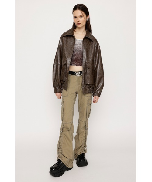 SLY（スライ） ブルゾン FREE ブラウン レディース : ZOZOTOWN Yahoo