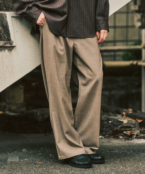 417 EDIFICE（フォーワンセブンエディフィス） スラックス 「LE JAPON