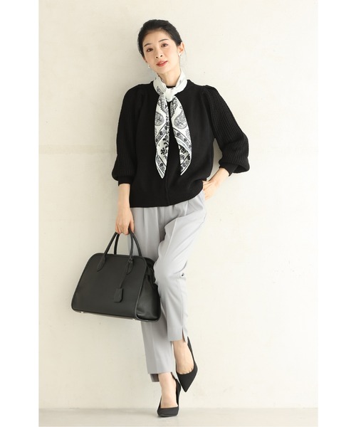 「CAWAII」 「v．i．a．n．t．e」長袖ニット FREE アイボリー レディース_画像3