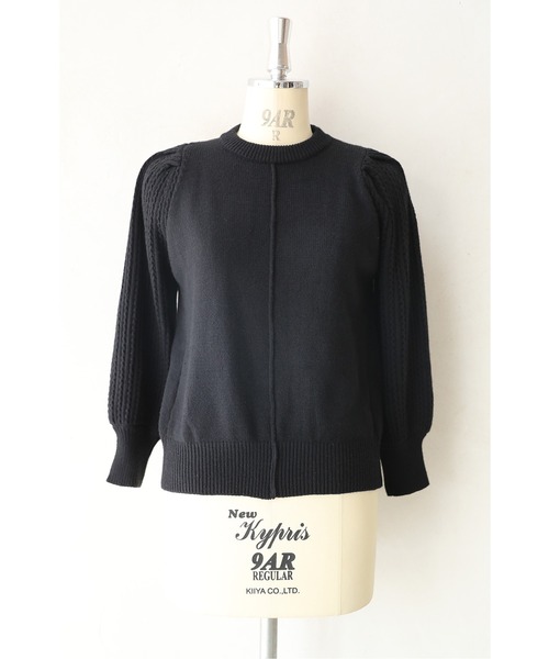 「CAWAII」 「v．i．a．n．t．e」長袖ニット FREE アイボリー レディース_画像9