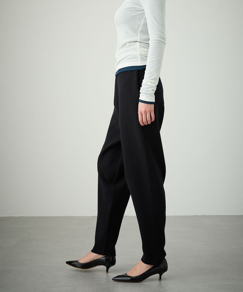 「N.O.R.C」 イージーパンツ フリー ブラック レディース_画像7