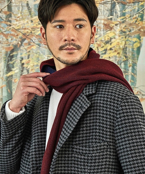 「UNION STATION」 チェスターコート M ブラック メンズ_画像8