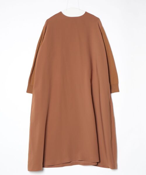 BEARDSLEY（ビアズリー） 長袖ワンピース FREE オレンジ レディース