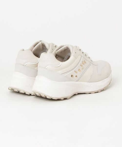 「Lucida」 ローカットスニーカー 37 ベージュ レディース_画像2