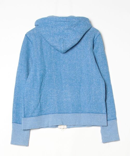 「RIDING HIGH」 ジップアップパーカー - ブルー レディース_画像2