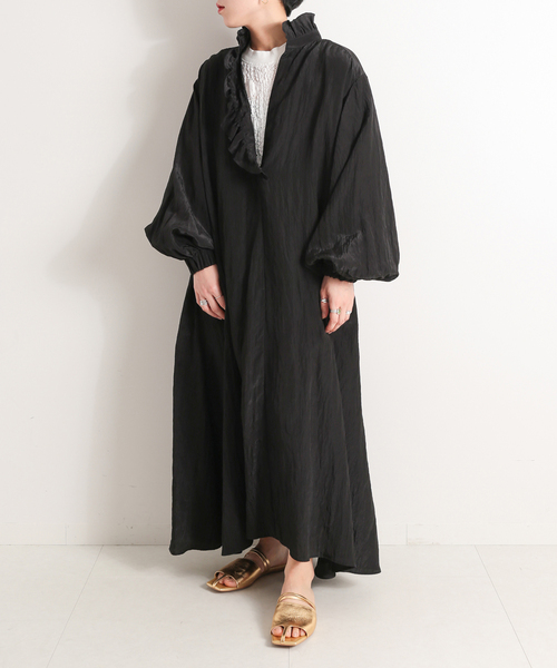 CITYSHOP（シティショップ） 長袖ワンピース 38 ブルー レディース