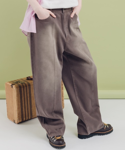 「MUHET」 デニムパンツ SMALL インディゴブルー メンズ_画像7