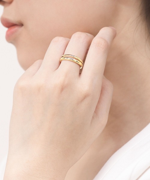 「BLOOM」 リング 14号 ゴールド レディース_画像4