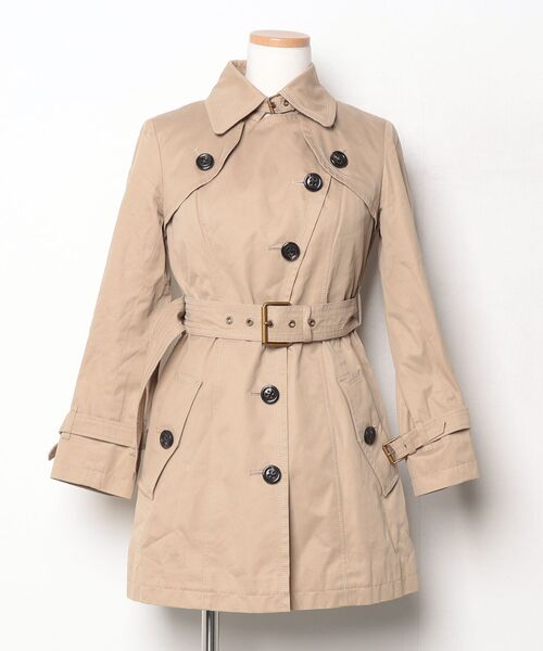 BURBERRY BLUE LABEL ジャケット コート36サイズ ベージュ BURBERRY BLUE LABEL（バーバリーブルーレーベル） ステンカラーコート