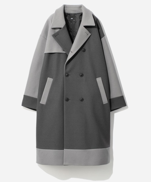 【美品】HARE トレンチコート M メンズ グレー ブルー 春アウター HARE（ハレ） トレンチコート MEDIUM グレー メンズ : ZOZOTOWN Yahoo