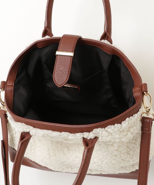 「LA BAGAGERIE」 ハンドバッグ FREE キャメル レディース_画像4