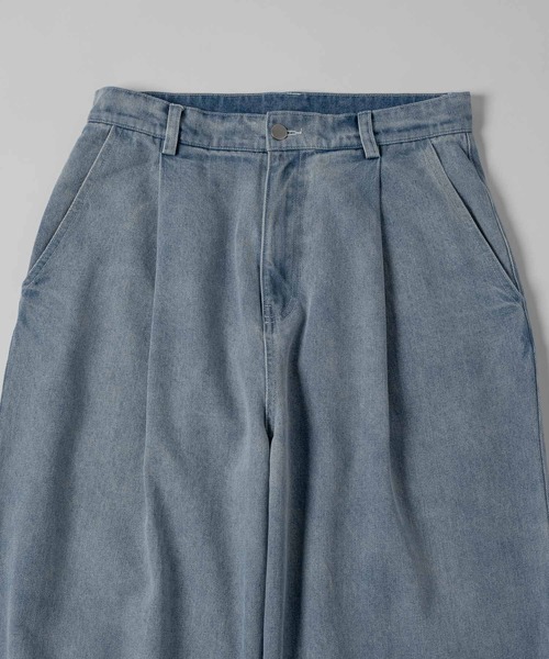 「neez.」 デニムパンツ MEDIUM ネイビー メンズ_画像3