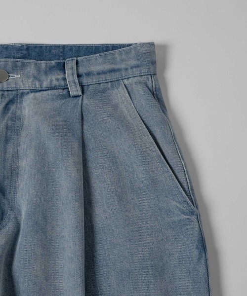 「neez.」 デニムパンツ MEDIUM ネイビー メンズ_画像4