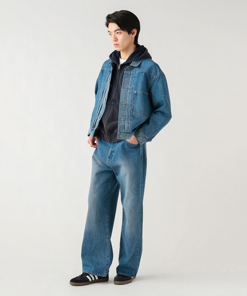BEAMS Heart ストレッチデニム ジャケット 3セット BEAMS HEART（ビームス ハート） デニムジャケット gジャン GMS デニム