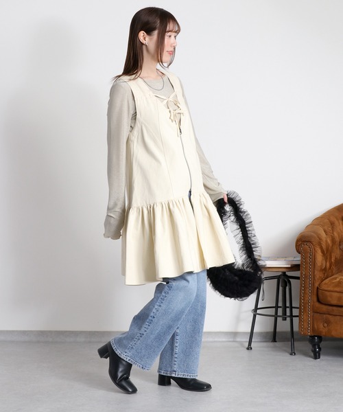 cepo（セポ） tシャツ ラメフィンガーホールロングスリーブカットソー 