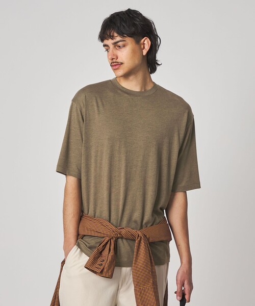 tシャツ 「Steven Alan」 CR ジャージー クルーネック ショートスリーブ Tシャツ NARROW メンズの画像