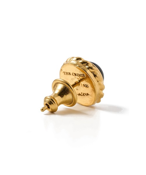 定価41800円 クライミー CRIMIE ピアス CRIMIE（クライミー） ピアス STONE SILVER PIERCE 24KPD メンズ