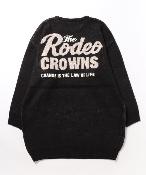 「RODEO CROWNS WIDE BOWL」 ニットワンピース FREE 杢グレー レディース_画像2