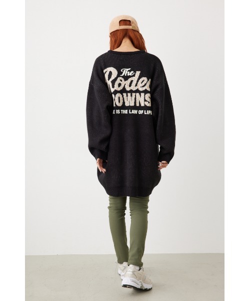 「RODEO CROWNS WIDE BOWL」 ニットワンピース FREE 杢グレー レディース_画像8