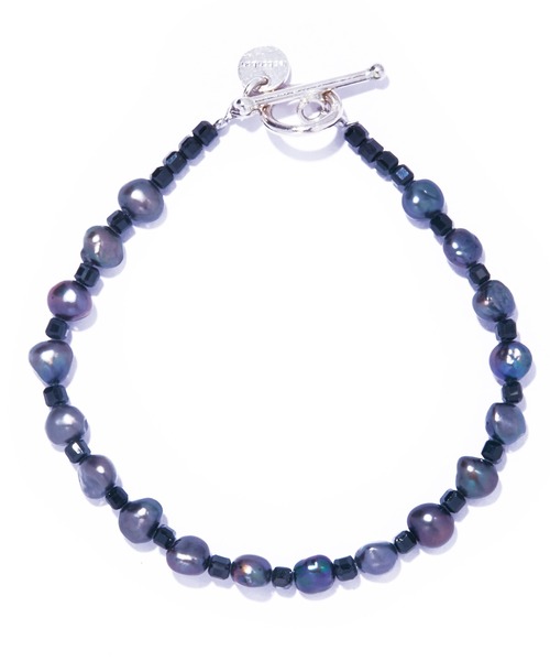 ブレスレット 「les bon bon」ombre pearl bracelet/オンブレ パール ブレスレット BOB930 レディースの画像