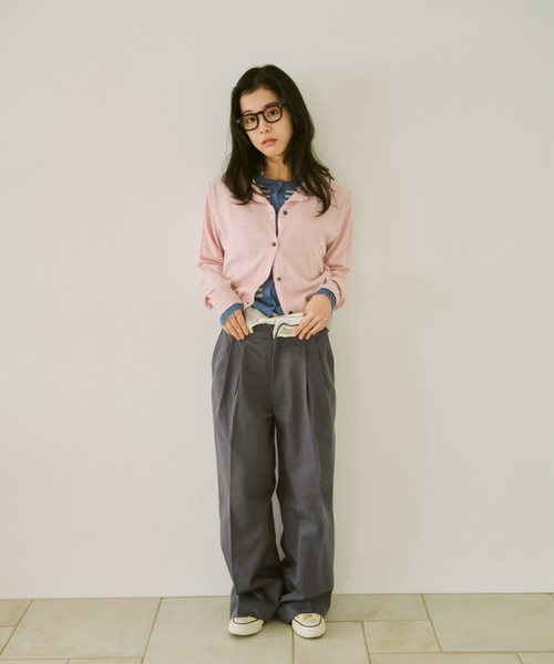 common gull products. チノパン 二層の腰周りなチノパンツ レディース
