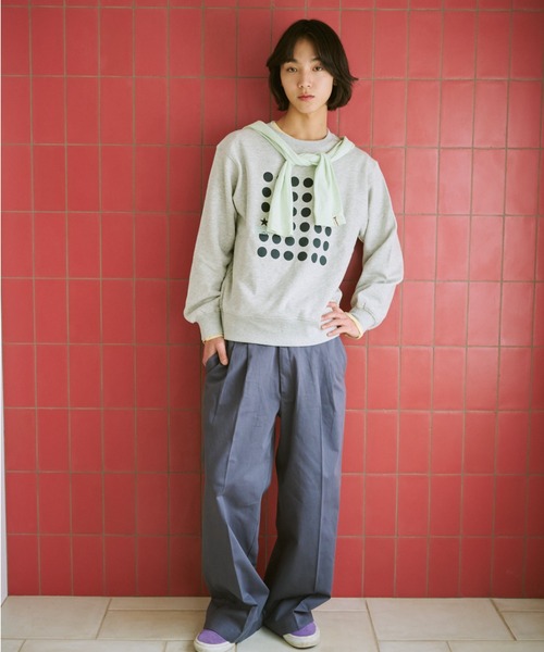 common gull products. チノパン 二層の腰周りなチノパンツ レディース