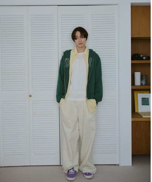 common gull products. 二層の腰回りなチノパンツ ベージュS common gull products.（コモンガルプロダクツ）の「二層の腰周りな