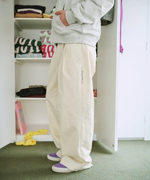 common gull products. チノパン 二層の腰周りなチノパンツ レディース