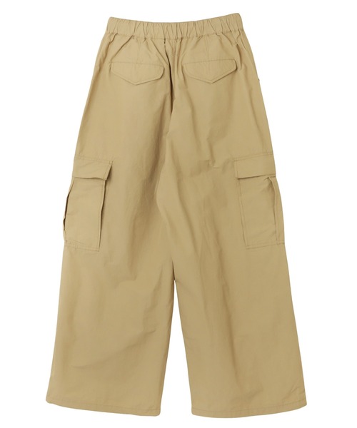 「andme」 カーゴパンツ M ライトカーキ レディース_画像3