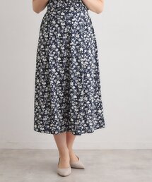 LAURA ASHLEY（ローラアシュレイ） スカート 「洗える／ウエストゴム